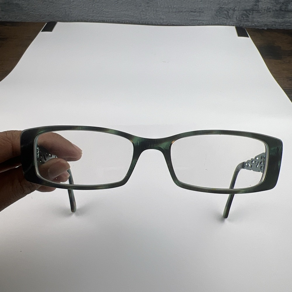 KLIIK Eyeglasses TORTOISE RECTANGLE Glasses 49-17-135 Frame Only MOD: 438 345 - Picture 7 of 16